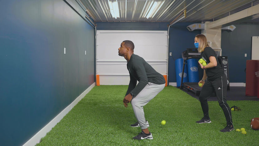SPEED/AGILITY: Wall Catches